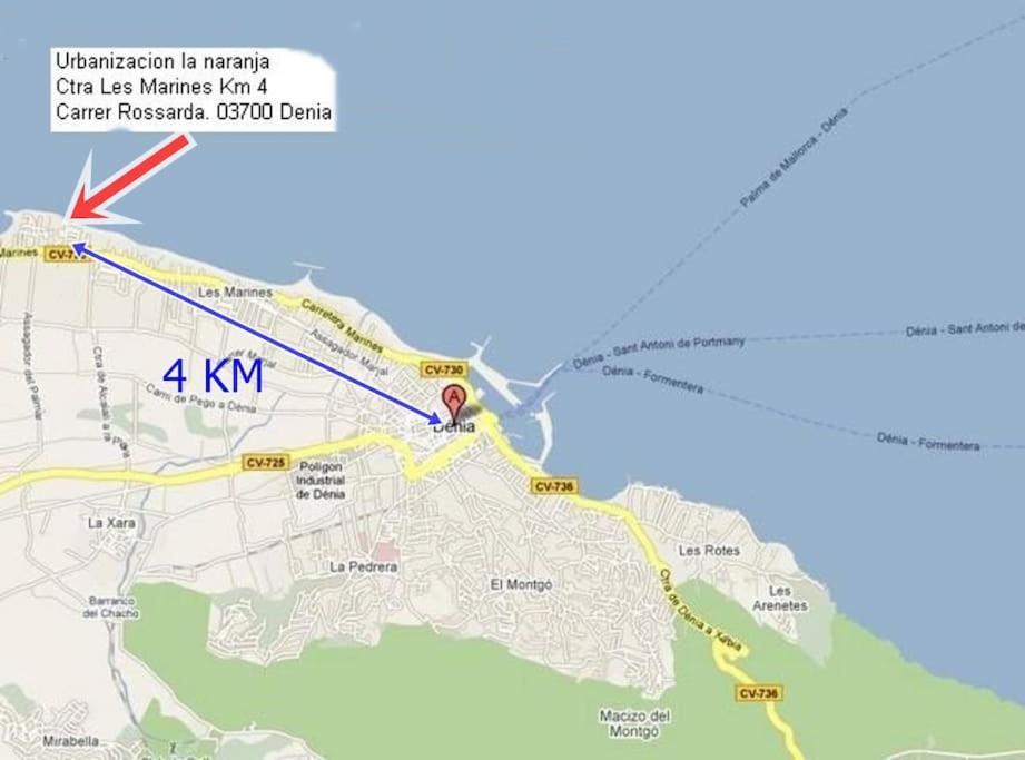 Apartament La Naranja Denia 1ªlinea De Playa -Wifi- Parking Free Zewnętrze zdjęcie